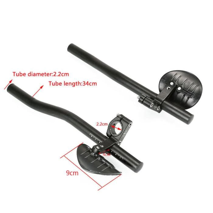 Bicycle Handlebar Rest Aluminium Alloy Bike Arm Rest