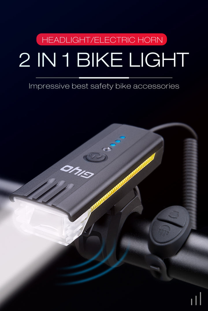 GIYO Bike Light with Horn