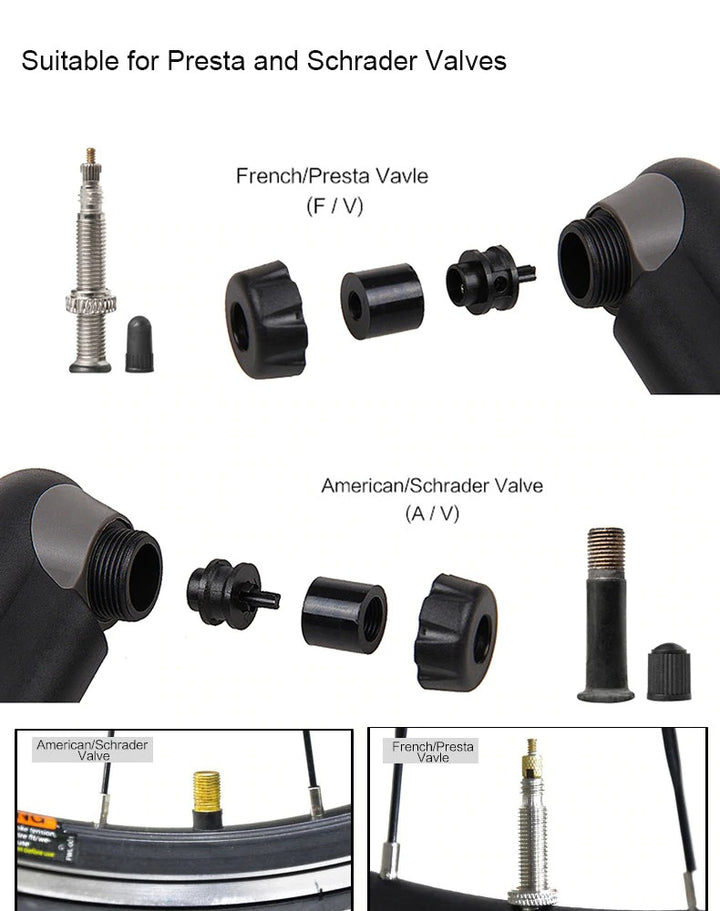 GIYO Portable Bicycle Pump