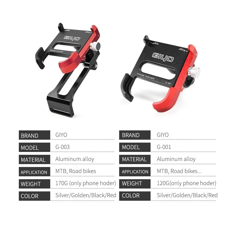 Giyo Bicycle Mobile Phone Holder G-003