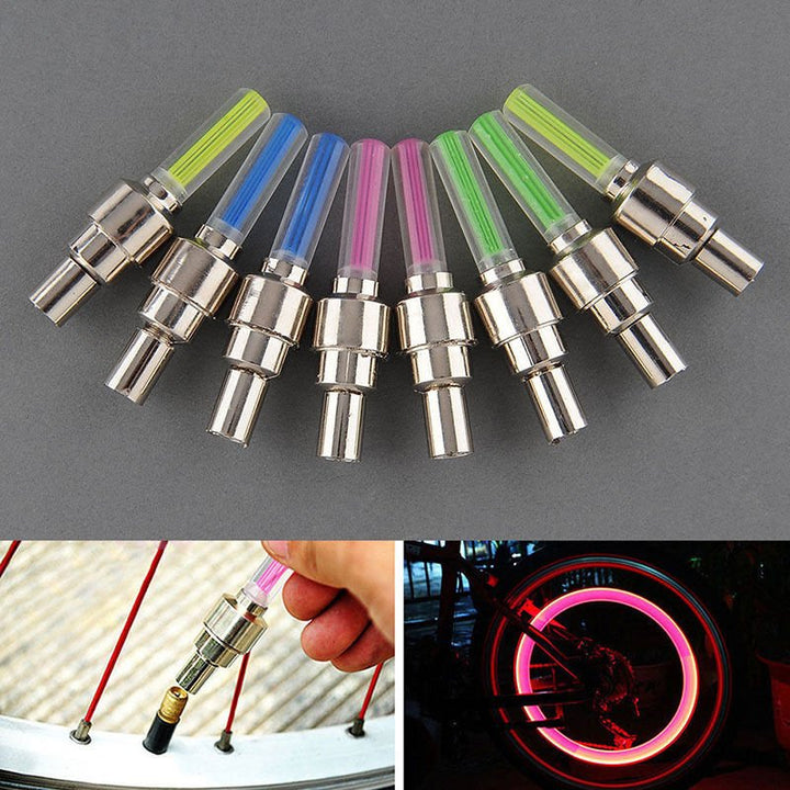 Bike Tire Valve LED Light