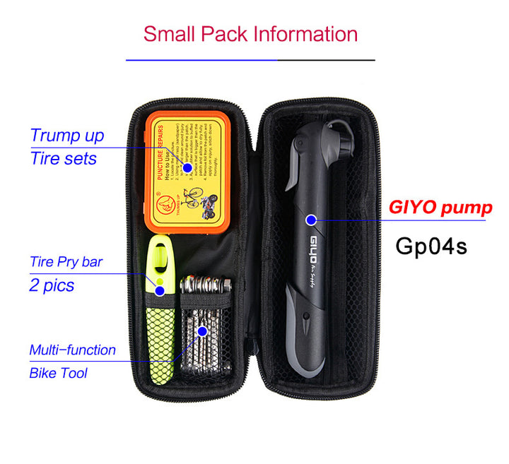 GIYO Bicycle Repair Kit Bag with Tools