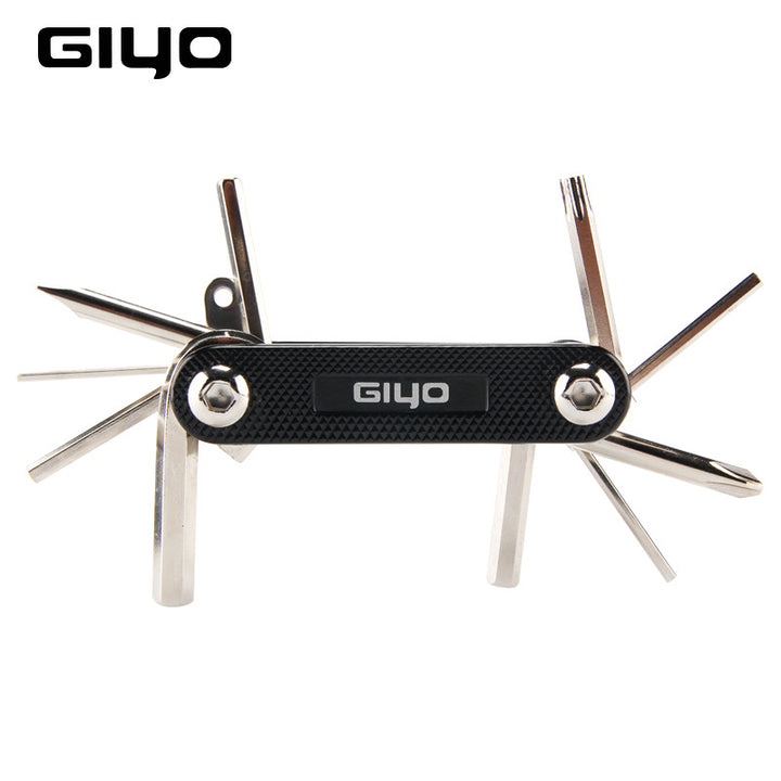 Giyo 11-in-1 Bicycle Repair Tool Set Kit