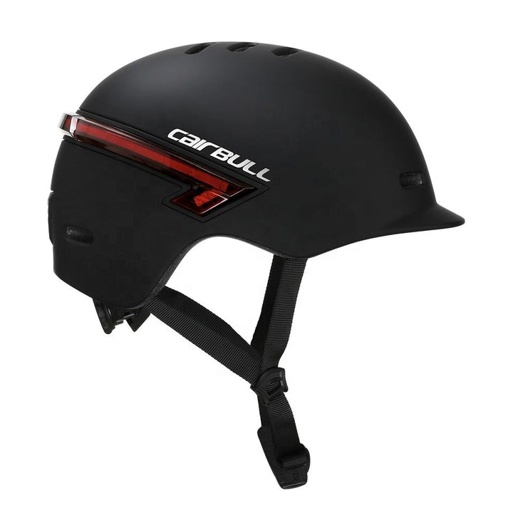 CAIRBULL RECON Smart E-Bike Helmet Urban Bike Helmet with Remote Control USB Charging LED Light