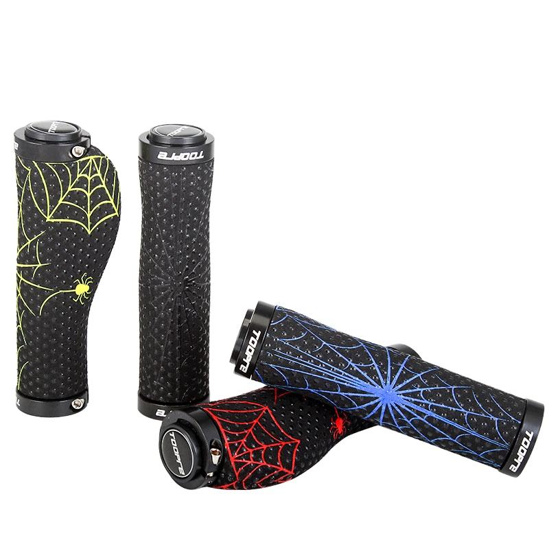 TOOPRE Mountain Bike Handlebar 22.2mm Anti Skid Shock Absorbing Spider Grips Bicycle Parts