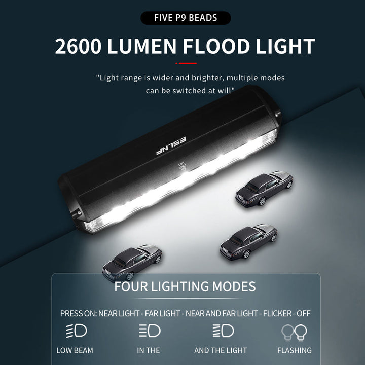 Front Light Bicycle Headlight 8000mAh / 2600 Lumens  Waterproof Super Bright with FREE Tail Light