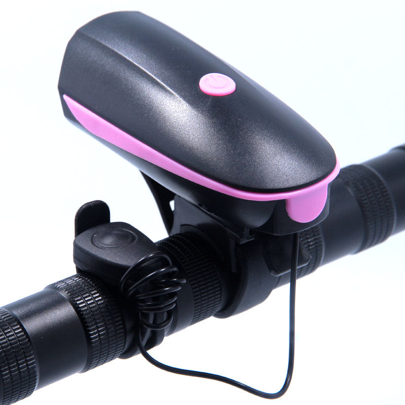 Bike Horn with Light USB Rechargeable